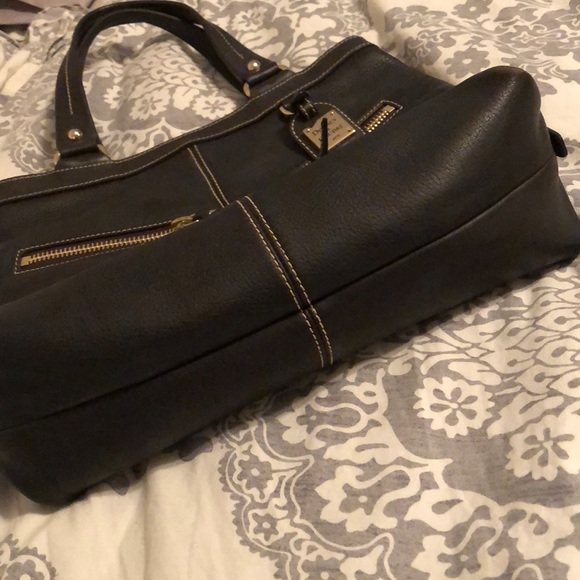 Vintage Dooney & Bourke Satchel Shoulder Handbag/Purse  Dooney & Bourke Vintage Brown Leather Bag